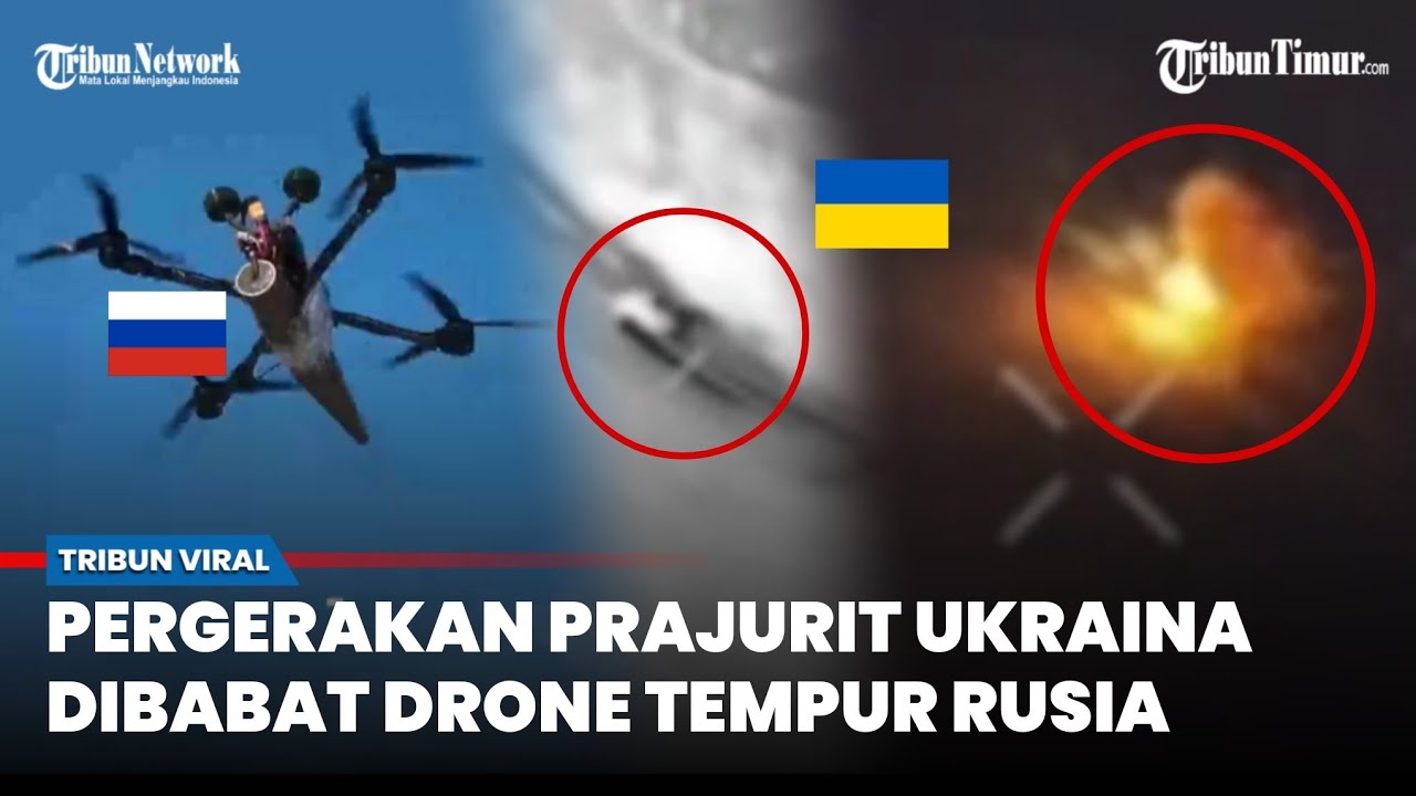 Drone Lancet Rusia Menggebu, Front Timur Dihancurkan Rotasi Prajurit Ukraina Gagal! 