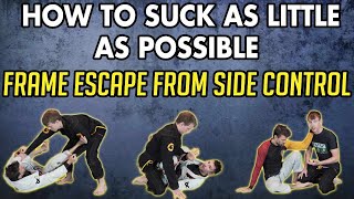 BJJ Lesson 29: Side Control Under Hook Escape - Fundamentals Of Escaping