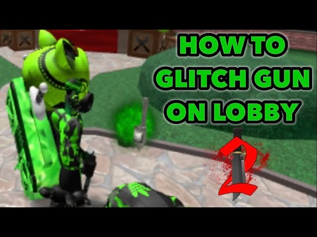 How To Glitch Gun On Lobby Mm2 Youtube - mm2 gun roblox zeppy io