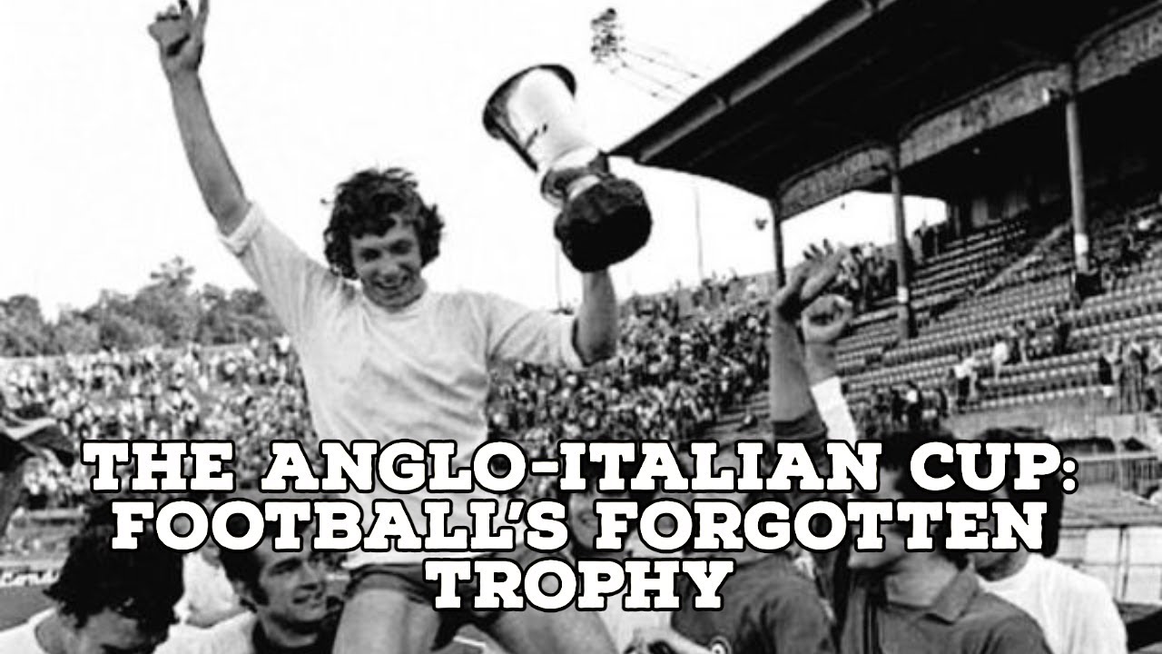 The AngloItalian Cup Football's Trophy AFC Finners