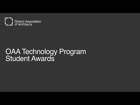 OAA Recognition Lunch OAA Technology Program Student Awards 