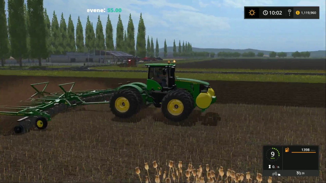 Farming Simulator 2017 Dondiego EP. 7 || JOHN DEERE 9R!!