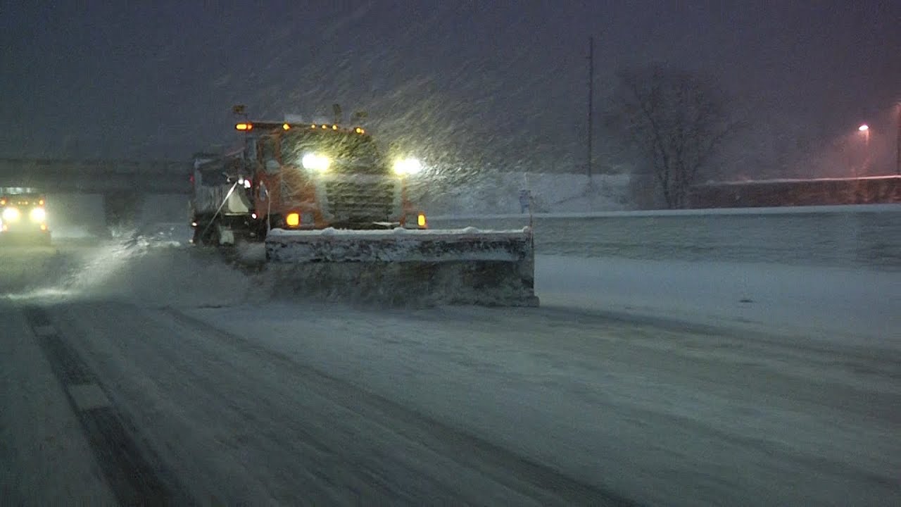 2/20/2014 Twin Cities Metro Area Evening Winter Storm B-Roll