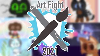 All of my Attacks from Art Fight 2021!