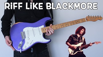 How to play Blackmore