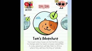 Tom's adventure level 24 complete gameplay