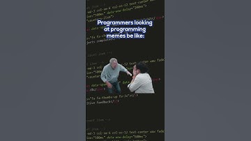 Programmers looking at memes be like