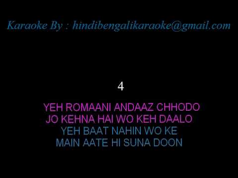 Aakhir Tumhe Aana Hai With Female Vocals Karaoke by Rajiv Arora and CC Group