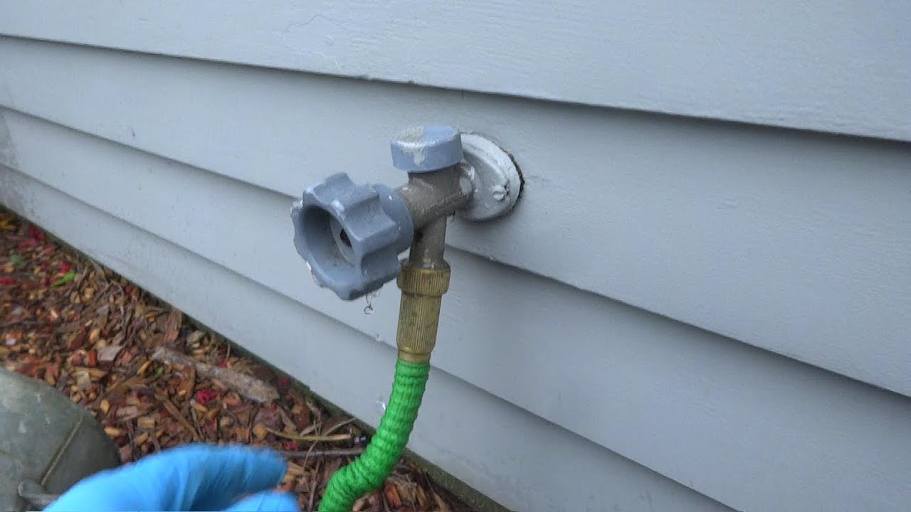 Outside Faucet Replacement Youtube