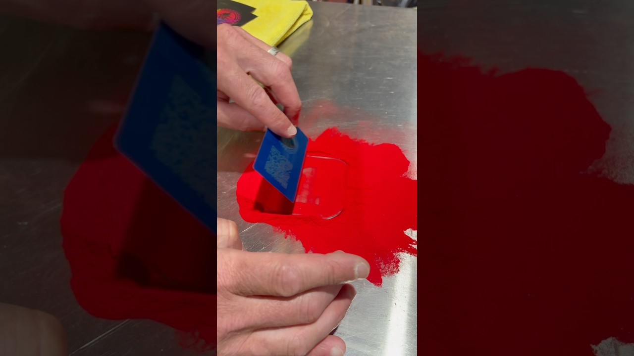 Powder coating acrylic!! Will it work? 