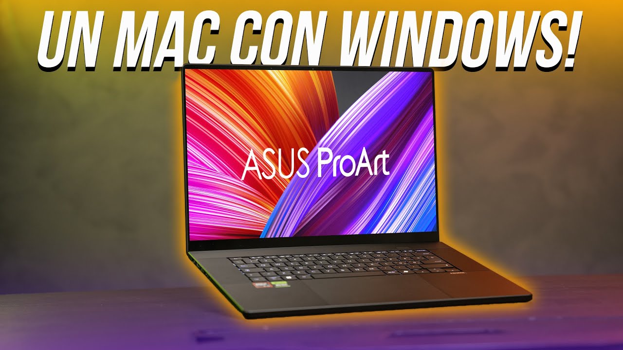 Questo è un vero MACBOOK PRO, ma con WINDOWS!