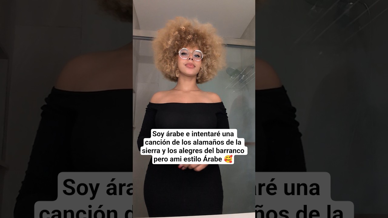 Soy árabe e intentaré una canción el caballero 