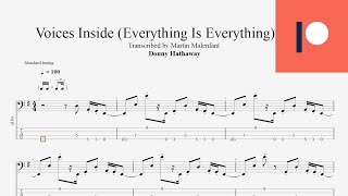 Donny Hathaway - Voices Inside (Everything Is Everything) (Live) (bass tab)