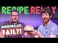 MERINGUE Recipe Relay Challenge (Normals only!!) | Pass It On S2 E21 | Sorted Food