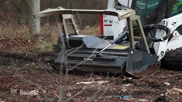 Forestry Cutter Video  | Bobcat Loader Attachments