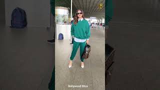 Miss Universe 2021 cute Harnaaz Kaur Sandhu Gets Clicked By Media At Airport