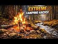 Relaxing Nature Campfire 🔥 Forest Ambience ASMR 4K Ultra HD