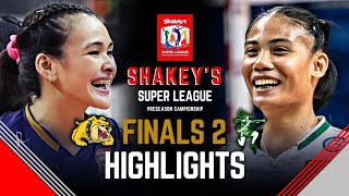NU VS. DLSU | FINALS GAME 2🥇| Full Game Highlights | Shakey's Super League Championship 2024 🏆