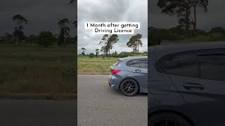 Day 1 of driving vs 1 year of driving 😂