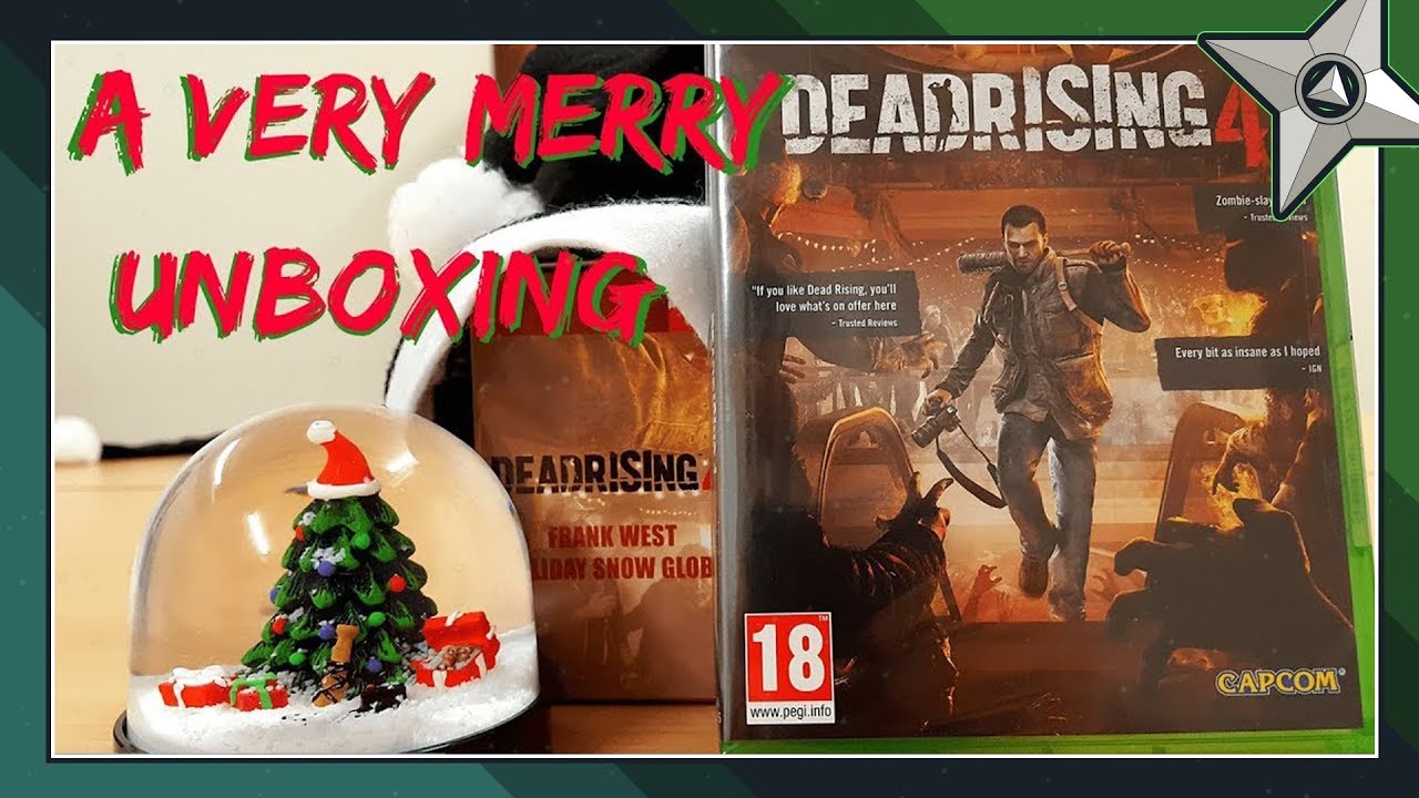 Dead Rising 4 Snow Globe Unboxing! YouTube