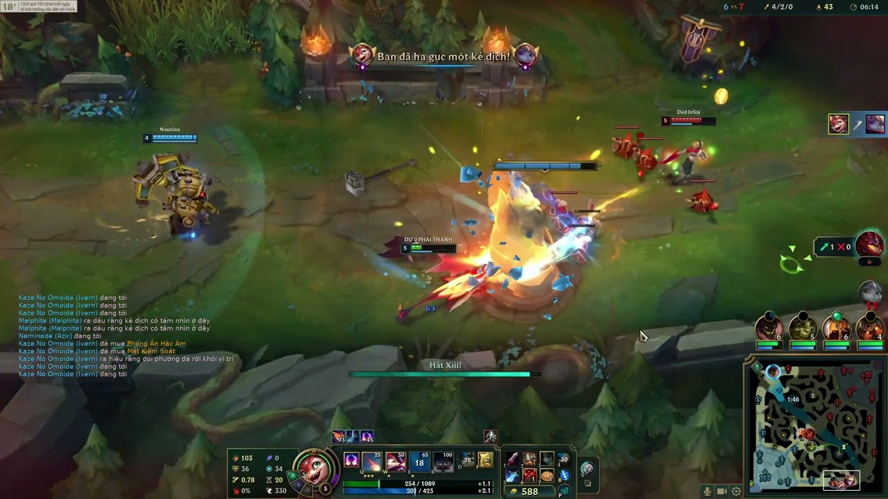 HÀNH TRÌNH LÊN ĐẠI CAO THỦ ĐANG GÁNH TEAM THÌ GAME LỖI MÌNH TÔI BỊ LÀ DO THẾ LỰC THỨ 3 HAY DO GAME R