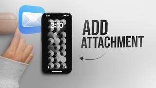 How to Add Attachment in Mail in iPhone (tutorial)