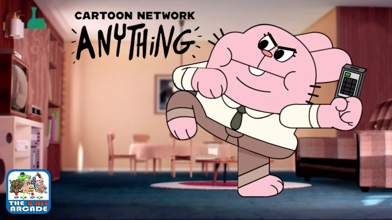 Cartoon Network Anything - Turning on the TV by Throwing the Remote (iOS/iPad Gameplay)