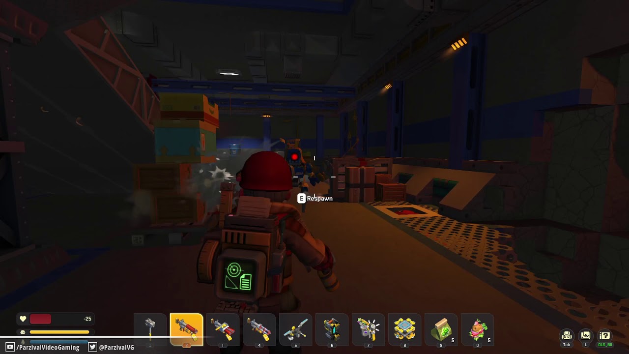 Scrap Mechanic Survival: Tank vs. Explosive TapeBOT!!!