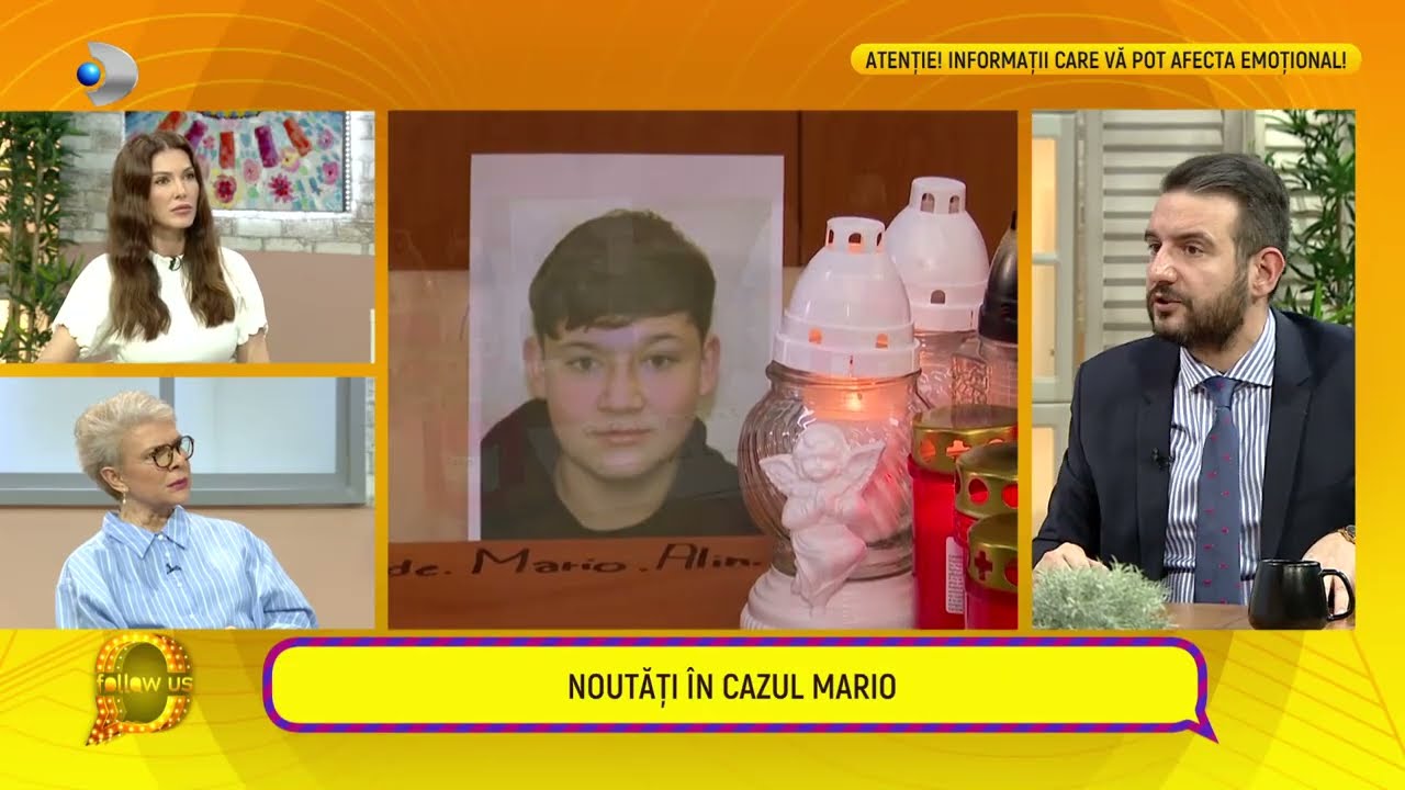 Follow us! - Avocatul Adrian Cuculis, ultimele noutati din cazul Mario!