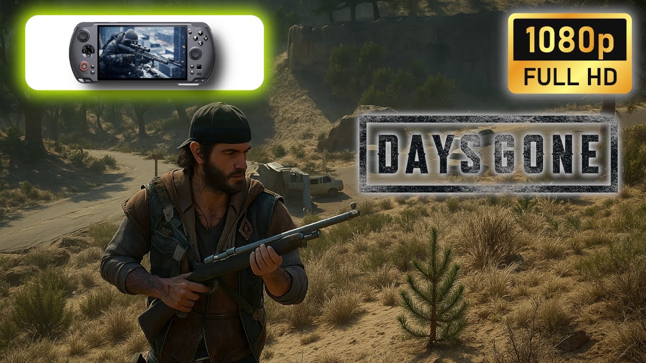 GPD WIN 5 - AI Max+ 395 | Days Gone | 1080p | Very High settings