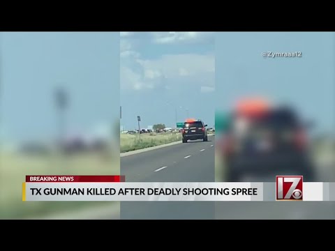 Thumbnail for Gunman dead after 5 killed, 21 wounded in Odessa and Midland, Texas area