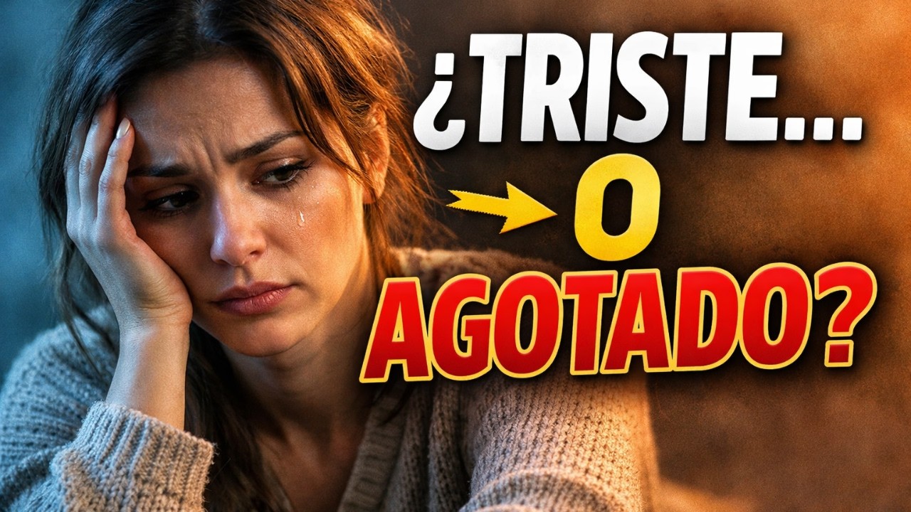 NO ES TRISTEZA, ES AGOTAMIENTO — La verdad que nadie te dijo sobre amar demasiado