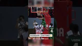 Bro Is So Strong He Broke The Backboard