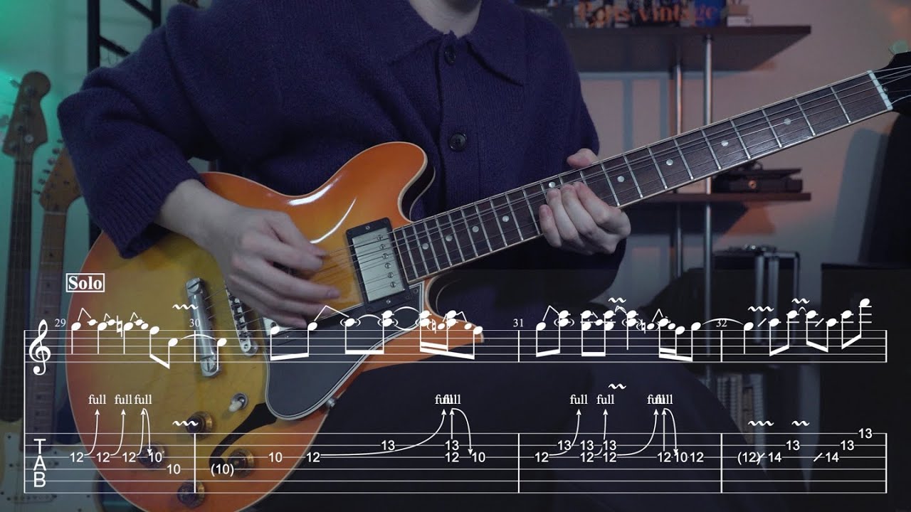Mrs. GREEN APPLE - ライラック Lilac (guitar cover with tabs