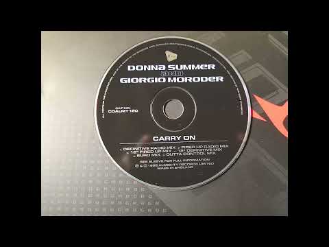 Donna Summer Giorgio Moroder Carry On Outta Control Mix Eurodance 