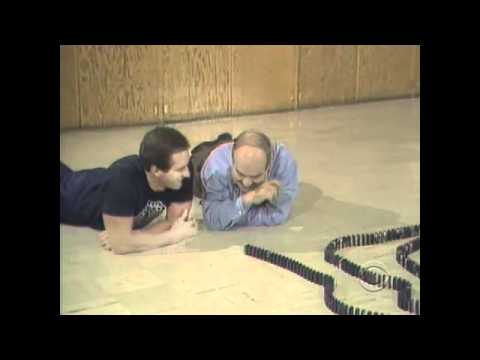 "On the Road" classic: Domino-toppling