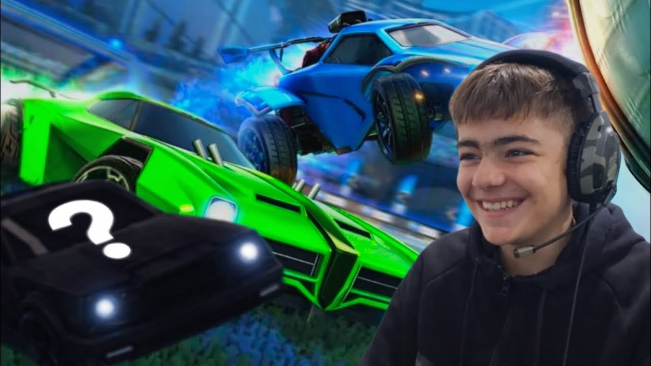 Rocket League sa Davidom (Moderatorom).