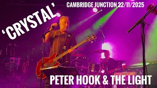 Crystal - Live, Peter Hook The Light Cambridge 221125