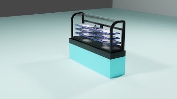 Blender Shop Counter Display Tutorial 1 - OverView #Blender #Unity