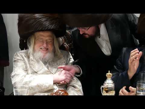 Sheva Brachos at the Home of the Munkatch Rebbe Shlit”A, in Honor of Rabbi Moshe Margaretten