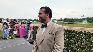 Behind The Scenes Sal Valentinetti At The 2026 Belmont Stakes
