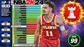 NBA 2K HID THIS TRAE YOUNG REPLICA BUILD😱👀 #nba2k24