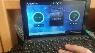 Установил Volumio на нетбук Asus Eee PC 1001 HA