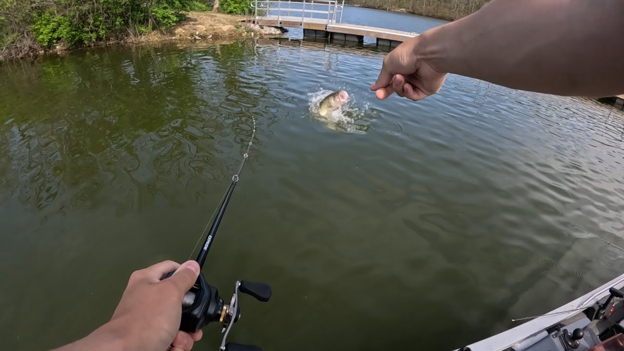 I Lost a Giant Bass… (spring bass fishing)