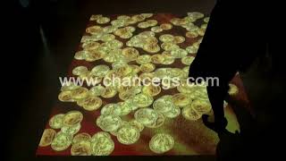 3D Interactive Floor - Money
