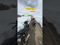 Kaza To Manali Route Closed Kunzum Pass Spiti In May Himachal Bikeride Spiti Kaza 