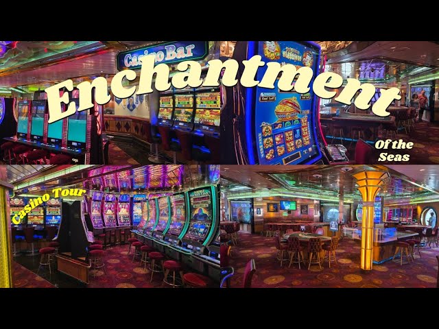 Royal Caribbean's Enchantment of the Seas Full Casino Tour All Slots and Tables July 2026