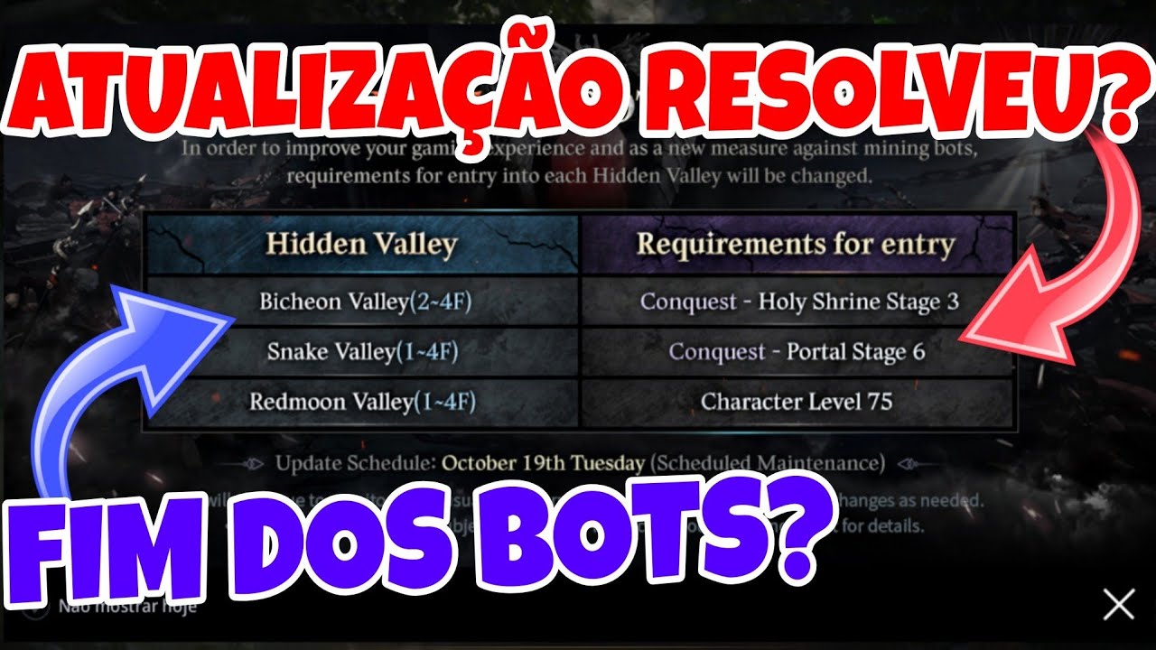 MIR4 - FIM DOS BOTS NA NOVA ATUALIZAÇÃO ? MINHA OPINIÃO NO SA54 - 19/10 ...