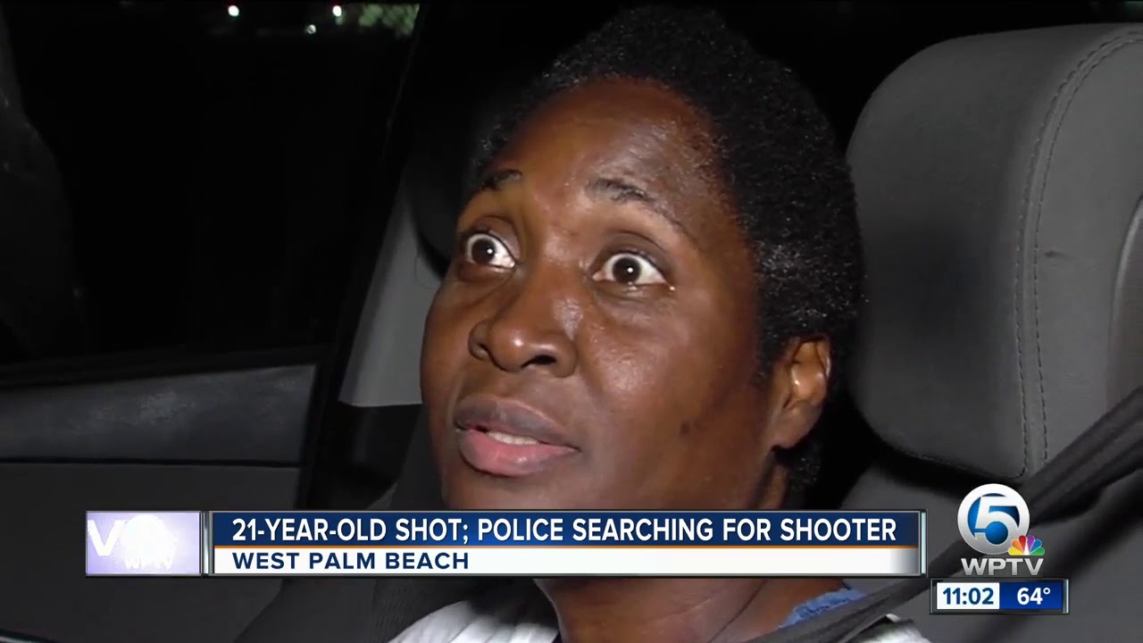 Man shot in West Palm Beach on Saturday afternoon - YouTube