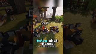 YOU Name Every Dog in My Border World! #minecraft #shorts #denmarkktv